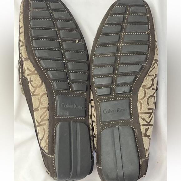 Calvin Klein Derekmen's CK Logo Loafers Size 10.5 - Picture 7 of 10